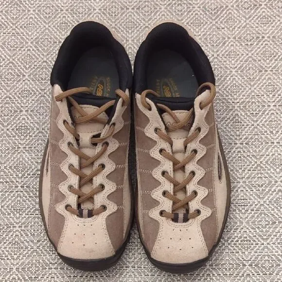 Asolo Women's Brown Suede Low Hiking Shoes Trail Running - Picture 3 of 10